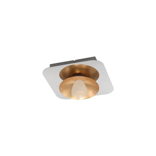 Светильник потолочный LED Torano 97521 Eglo золотой белый 1 лампа, основание хром в стиле современный 
