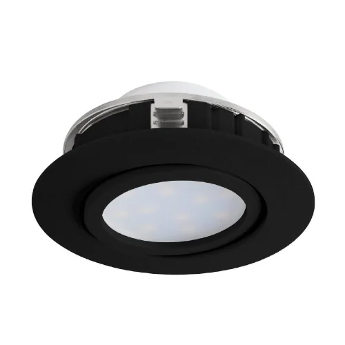 Светильник точечный LED Pineda 900748 Eglo чёрный 1 лампа, основание чёрное в стиле лофт современный  фото 4