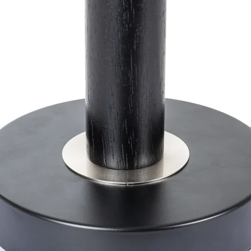 Настольная лампа Robert A5029LT-1SS Arte Lamp белая 1 лампа, основание чёрное металл в стиле современный  фото 4
