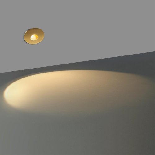 Светильник точечный LED Escala 7167/3WL Odeon Light бронзовый на 1 лампу, основание бронзовое в стиле классический современный подсветка для лестниц и ступеней фото 4