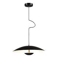 Светильник подвесной LED Armonico SL6502.403.01 ST-Luce чёрный 1 лампа, основание чёрное в стиле минимализм 