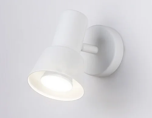 Спот с 1 лампой TA13111 Ambrella light белый GU10 в стиле хай-тек современный  фото 3