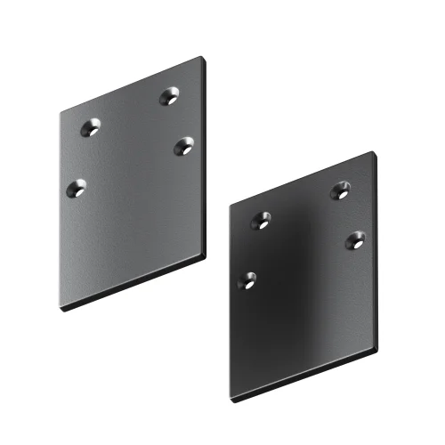 Заглушка торцевая 2шт Magnetic track system Gravity TRA010EC-41B Maytoni чёрный в стиле хай-тек современный для светильников серии Magnetic track system Gravity накладной магнитный gravity магнитная