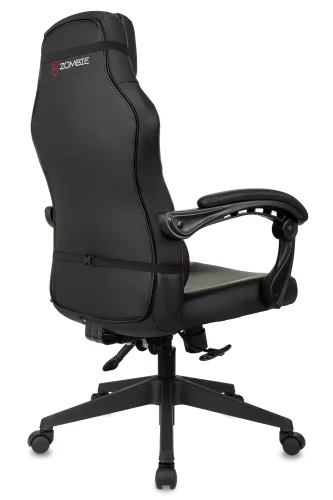 Кресло игровое Zombie Defender черный/красный эко.кожа УТ000036635 Stool Group, чёрный/экокожа, ножки/пластик/чёрный, размеры - ***** фото 11