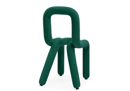 Стул на металлокаркасе Garden dark green 15805 Woodville, зелёный/ткань, ножки/ткань/зелёный, размеры - ****350*480 фото 4