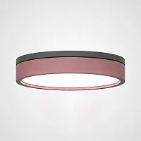 Светильник потолочный KIER D30 Pink 181025-26 ImperiumLoft белый на 1 лампу, основание розовое в стиле современный скандинавский 