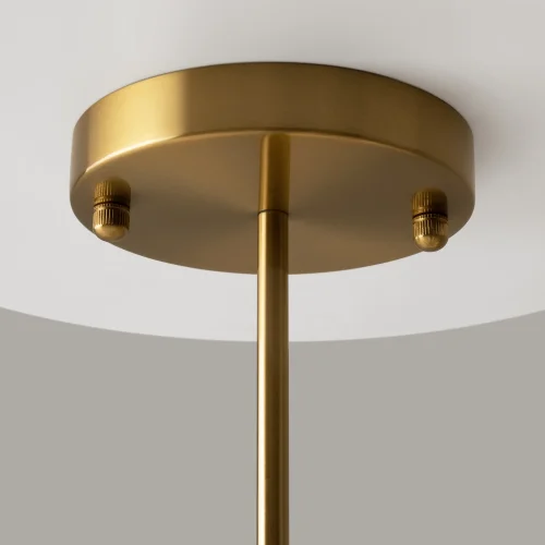 Люстра потолочная Fortano MOD089PL-10BS Maytoni белая на 10 ламп, основание латунь в стиле современный фото 7