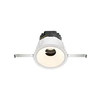 Светильник точечный LED Wise DL057-10W4K-W Maytoni белый на 1 лампу, основание белое в стиле хай-тек современный 
