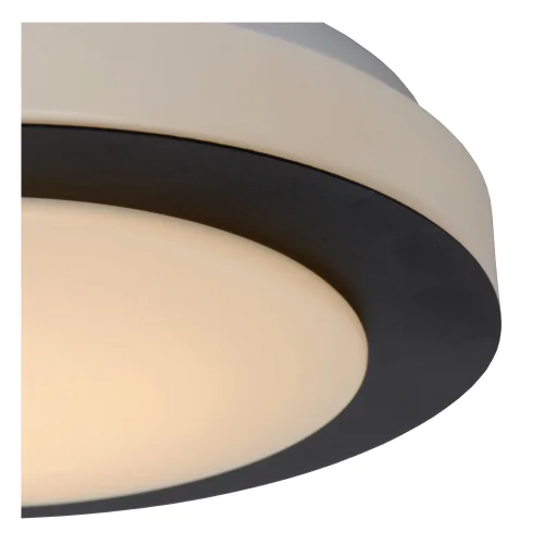 Светильник потолочный LED Dimy 79179/12/30 Lucide белый 1 лампа, основание чёрное белое в стиле современный  фото 8