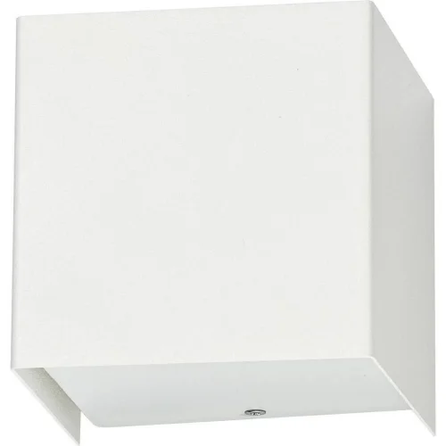 Бра Cube 5266-NW Nowodvorski белый на 1 лампа, основание белое в стиле современный 