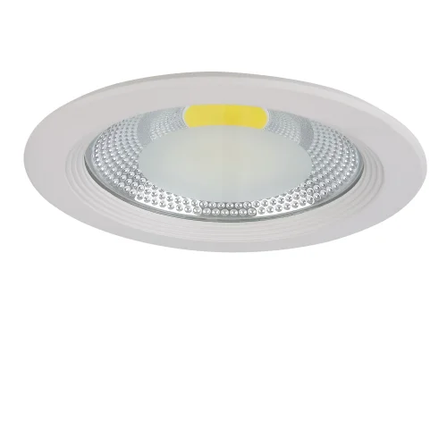Светильник точечный LED FORTO 223302 Lightstar белый 1 лампа, основание белое в стиле классика 