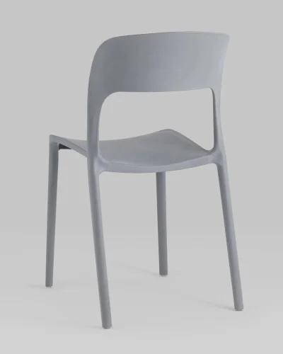 Стул Madsen пластик серый УТ000037035 Stool Group, серый/пластик, ножки/пластик/серый, размеры - *780***440*480 фото 5