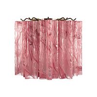 Бра Мурано / Murano 10580W Pink LOFT IT розовый на 3 лампы, основание бронзовое в стиле современный арт-деко Бра Мурано / Murano 10580W Pink LOFT IT розовый на 3 лампы, основание бронзовое в стиле современный арт-деко