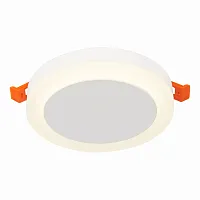 Светильник точечный LED ST104 ST104.542.06 ST-Luce белый на 1 лампу, основание белое в стиле хай-тек 