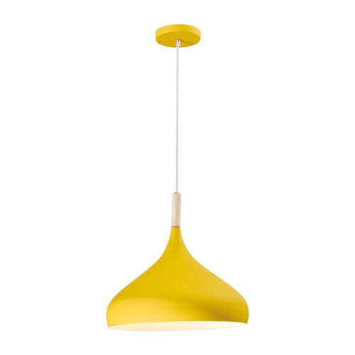 Светильник подвесной Eline V1293-1P Moderli жёлтый 1 лампа, основание жёлтое в стиле скандинавский  фото 3