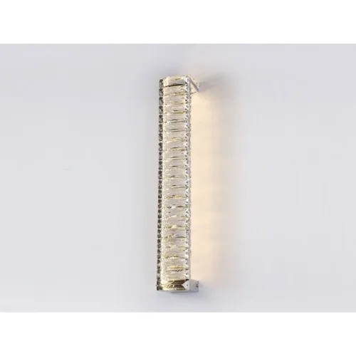 Бра LED 8241/A chrome Newport прозрачный на 1 лампа, основание хром в стиле современный  фото 2