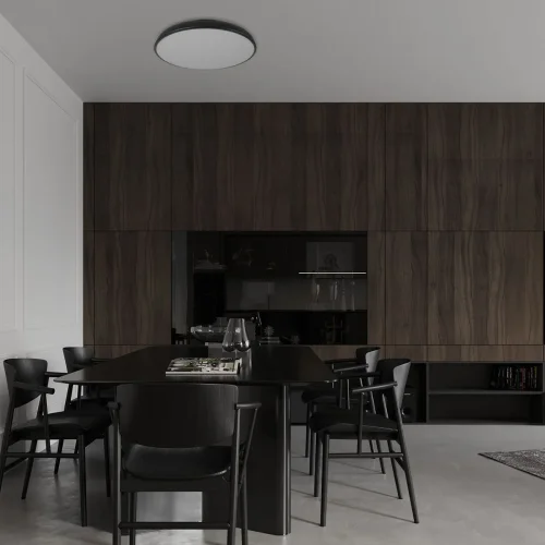Светильник потолочный LED Dime 10371 White LOFT IT белый на 1 лампу, основание белое в стиле современный круглый фото 7