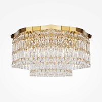 Люстра потолочная Dune DIA005CL-06G Maytoni прозрачная на 6 ламп, основание золотое в стиле современный Люстра потолочная Dune DIA005CL-06G Maytoni прозрачная на 6 ламп, основание золотое в стиле современный