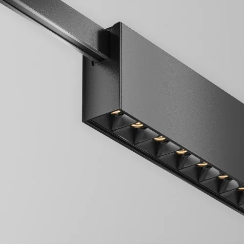 Трековый светильник LED Magnetic trаck system Flarity TR150-1-12W3K-M-B Maytoni чёрный для шинопроводов серии Magnetic trаck system Flarity чёрный фото 4