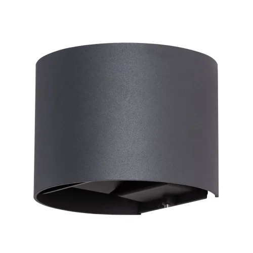 Настенный светильник LED Rullo A1415AL-1BK Arte Lamp уличный IP54 чёрный 1 лампа, плафон чёрный в стиле модерн LED