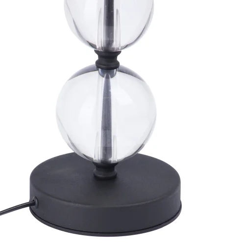 Настольная лампа V2939-1/1L Vitaluce без плафона 1 лампа, основание чёрное металл в стиле арт-деко  фото 2