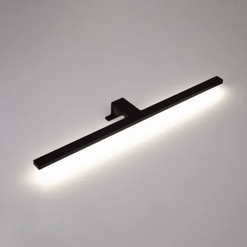 Бра c креплением на зеркало LED Stecca A2730AP-1BK Arte Lamp чёрный на 1 лампу, основание чёрное в стиле современный фото 4