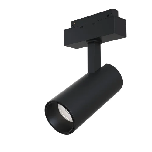 Трековый светильник LED Magnetic track system TR019-2-15W4K-B Maytoni чёрный для шинопроводов серии Magnetic track system S35 чёрный