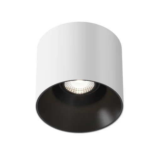 Светильник накладной Alfa LED C064CL-01-15W4K-RD-WB Maytoni белый на 1 лампу, основание белое в стиле современный круглый