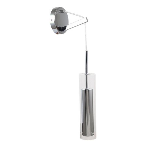 Бра Aenigma 2555-1W Favourite прозрачный хром на 1 лампа, основание хром в стиле современный 