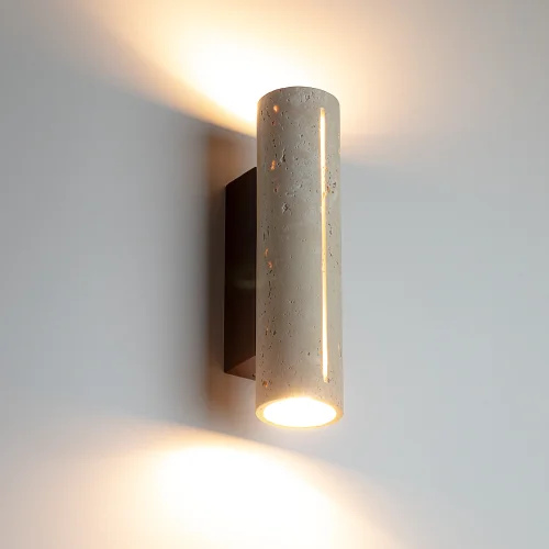 Бра Mares CL246014 Citilux бежевый на 2 лампы, основание бежевое коричневое в стиле лофт кантри фото 5