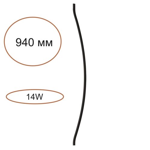 Элемент для инсталляции LED Fino Xs 7155/100D Odeon Light чёрный на 1 лампу, основание чёрное в стиле хай-тек 