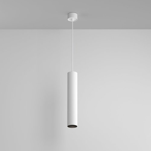 Светильник подвесной Artisan P082PL-GU10-W Maytoni белый 1 , основание белое в стиле современный хай-тек  фото 3