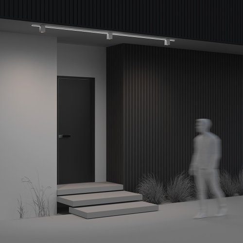 Трековый светильник LED уличный Alfa O-TR01-3-S-16WW3K Maytoni белый для шинопроводов серии Alfa белый фото 5