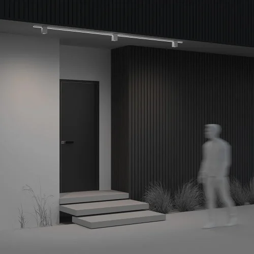 Трековый светильник LED уличный Alfa O-TR01-3-S-16WW3K Maytoni белый для шинопроводов серии Alfa белый фото 5