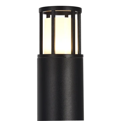 Парковый светильник Mesa SL9017.405.01 ST-Luce уличный IP65 чёрный на 1 лампу, плафон белый в стиле современный GU10 фото 3