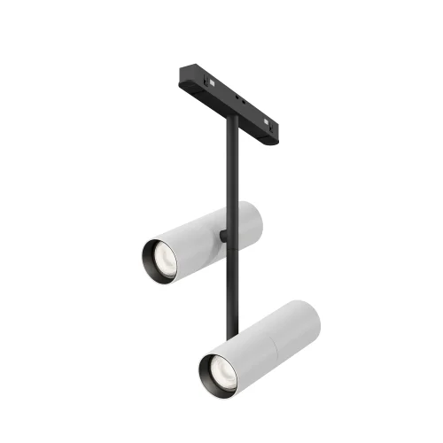 Трековый светильник LED Magnetic track system Exility TR005-4-2X12W-DS-BW Maytoni белый для шинопроводов серии Magnetic track system Exility чёрный фото 11