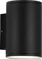 Настенный светильник уличный Tubo SL9007.401.02 ST-Luce уличный IP65 чёрный на 2 лампы, плафон чёрный в стиле хай-тек современный GX53