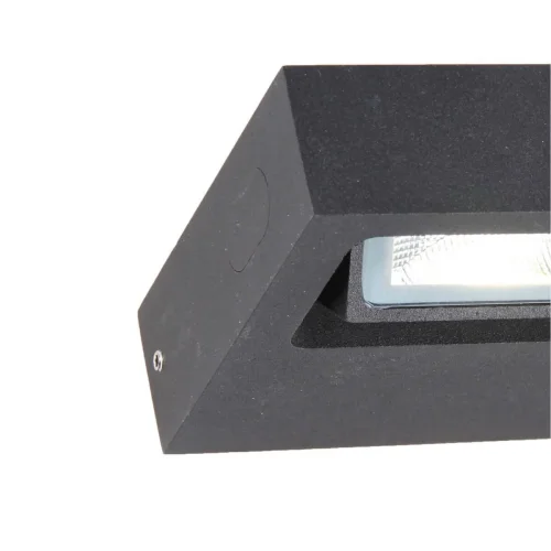 Настенный светильник Trendy 3033-1W Favourite уличный IP65 чёрный 1 лампа, плафон прозрачный в стиле современный LED фото 3