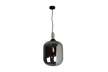 Светильник подвесной Mono 8792M/1P GR+BK iLamp серый чёрный 1 лампа, основание чёрное в стиле лофт современный 
