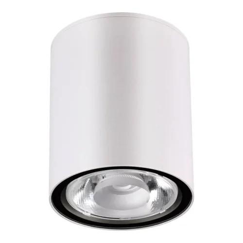 Накладной светильник уличный LED Tumbler 358012 Novotech уличный IP65 белый на 1 лампу, плафон белый в стиле современный LED