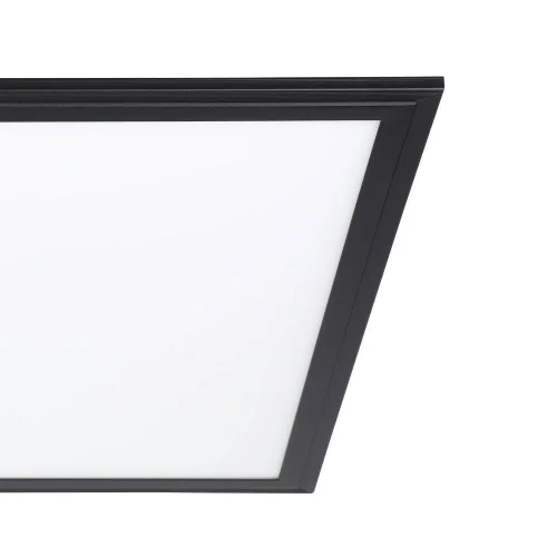 Светильник потолочный LED Salobrena 1 900818 Eglo белый 1 лампа, основание чёрное в стиле хай-тек современный квадраты фото 4