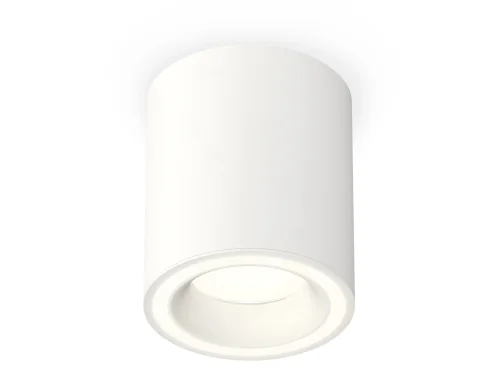 Светильник накладной Techno spot XS7421020 Ambrella light белый 1 лампа, основание белое в стиле хай-тек современный круглый