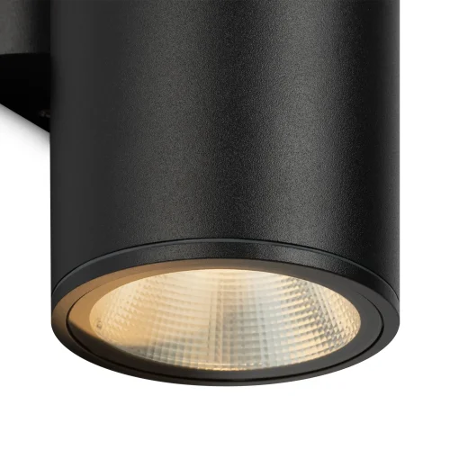 Настенный светильник уличный LED Shim O303WL-L24GF3K Maytoni уличный IP65 графит на 1 лампу, плафон графит в стиле современный хай-тек LED фото 7