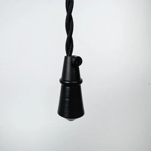 Светильник подвесной FRAGA 140714-26 ImperiumLoft прозрачный 1 лампа, основание чёрное в стиле современный  фото 15