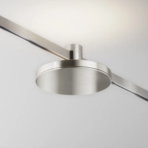 Трековый светильник Plato Flarity 4000K 7Вт 120° TR152-1-7W4K-PT Maytoni никель для шинопроводов серии Magnetic trаck system Flarity никель фото 3