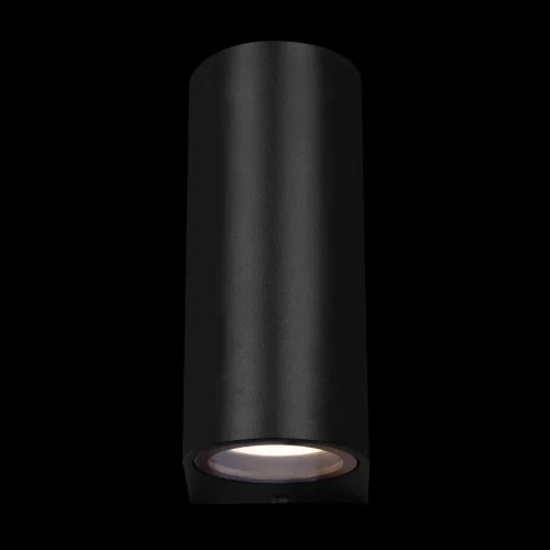 Настенный светильник Eterno 100006/B LOFT IT уличный IP54 чёрный 2 лампы, плафон чёрный в стиле современный хай-тек GU10 фото 5