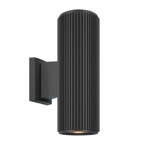 Настенный светильник Rando O419WL-02B Maytoni уличный IP54 чёрный 2 лампы, плафон чёрный в стиле современный E27 фото 3
