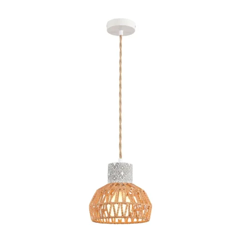 Светильник подвесной Boho 8367/1A Lumion бежевый на 1 лампу, основание белое в стиле скандинавский фото 6 Светильник подвесной Boho 8367/1A Lumion бежевый на 1 лампу, основание белое в стиле скандинавский фото 6