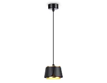 Светильник подвесной TN71247 Ambrella light чёрный 1 лампа, основание чёрное в стиле хай-тек современный 
