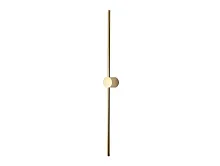 Бра LED 15101/A champagne gold Newport золотой на 1 лампу, основание золотое в стиле минимализм хай-тек современный отражённый свет